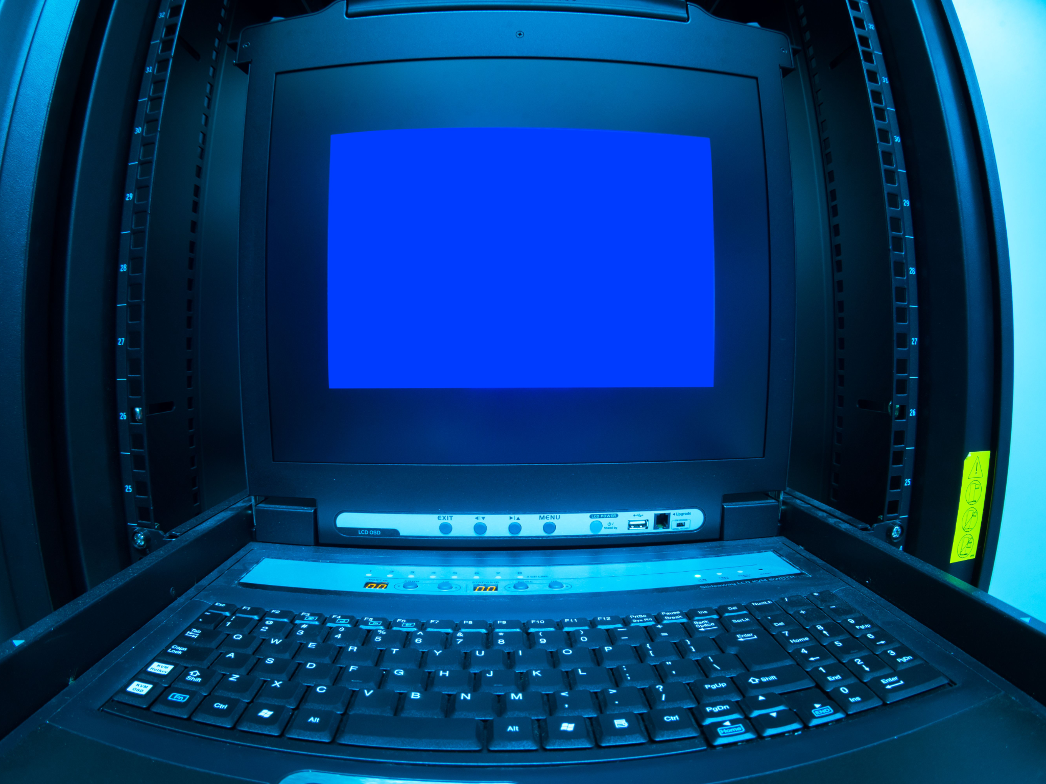 Business premises viewed as part of a combined cyber and physical assessment
