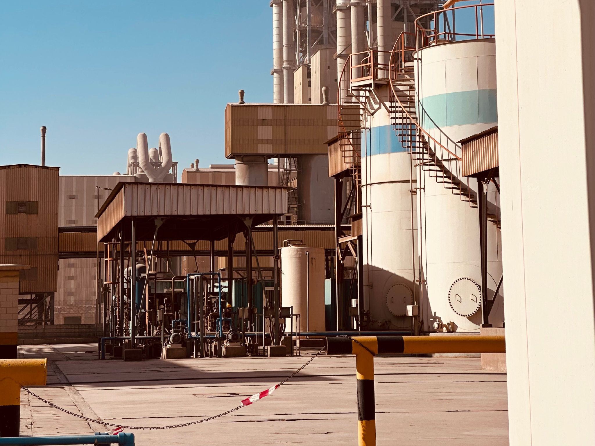 Commercial loading-bay entrance included in a physical security assessment